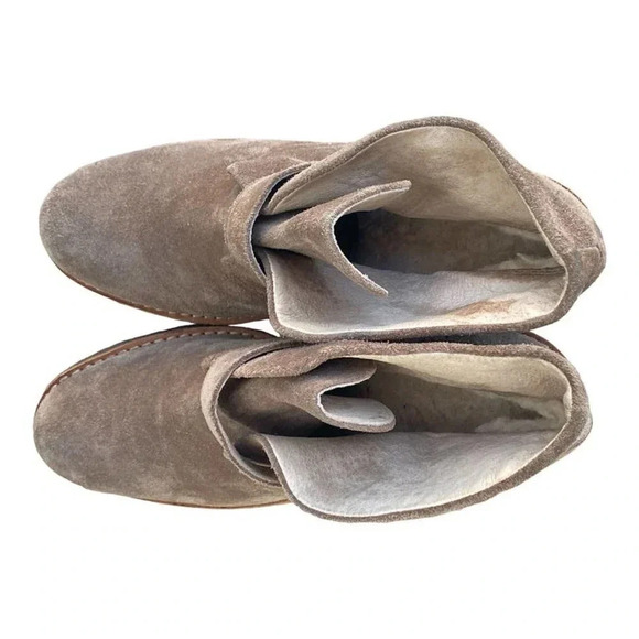 Ugg Australia Leather Tan Booties Ankle Buckle Womens Size US 9.5, UK 8 S/N 3212 - Picture 8 of 12